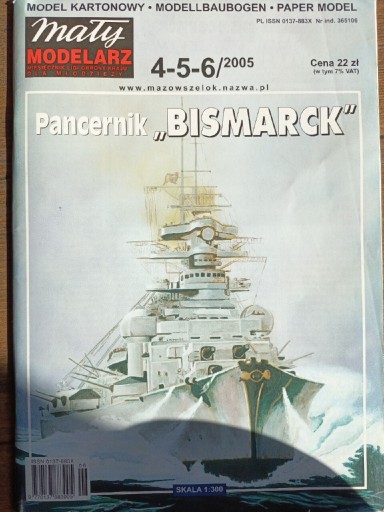 Zdjęcie oferty: Pancernik Bismarck