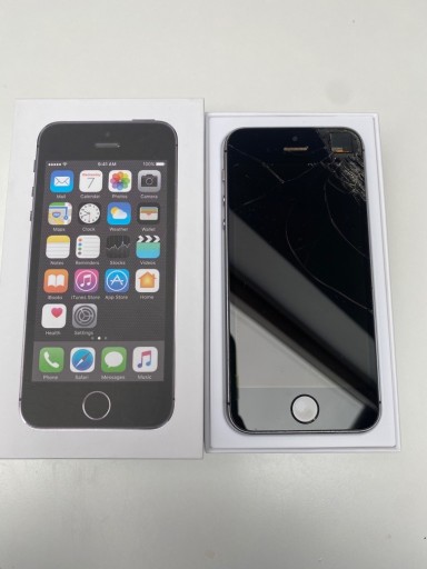 Zdjęcie oferty: iPhone 5S, 16GB, Space Gray, 2013