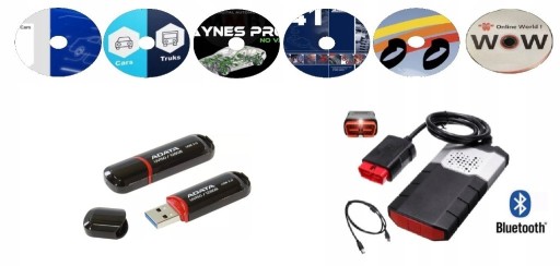 Zdjęcie oferty: Tester Delphi DS150e - V4.3 + 8 programów pendrive