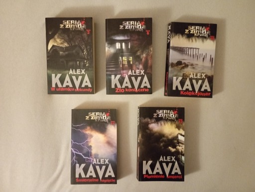 Zdjęcie oferty: Alex Kava 5 książek, seria z Maggie O'Dell
