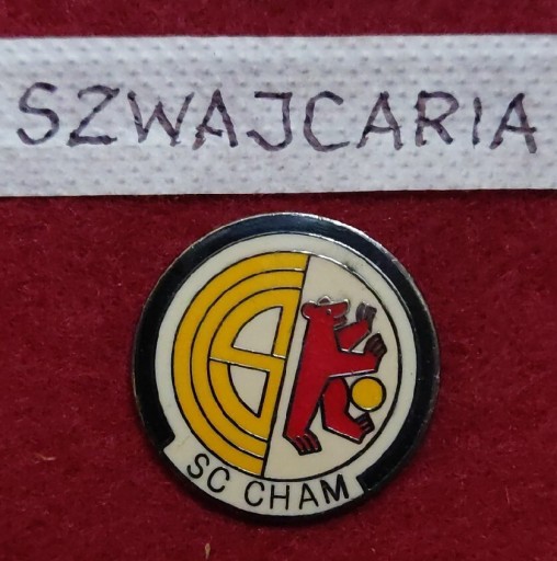 Zdjęcie oferty: SC Cham (Szwajcaria) - pin emalia 