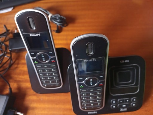 Zdjęcie oferty: Zestaw telefonów Philips CD655 DUO
