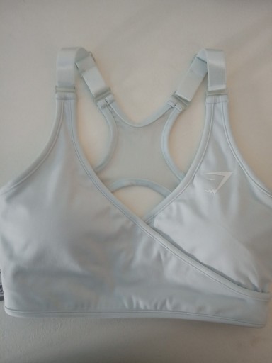 Zdjęcie oferty: Top Gymshark Elite Sports Bra Ice Blue roz.XS