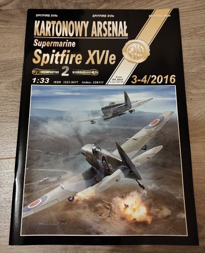 Zdjęcie oferty: Haliński Spitfire XVIe (2 kompletne modele)