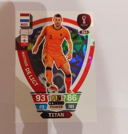 Zdjęcie oferty: Fifa world qatar 2022 TITAN  De Ligt 354