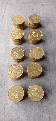 Zdjęcie oferty: 100 sztuk monet 2 złotowych 