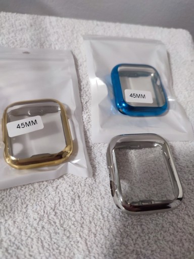 Zdjęcie oferty: Etui na ekran 3 kol bamper Apple watch 45 mm s.7/8