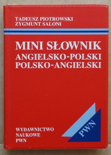 Zdjęcie oferty: MINI Słownik angielsko-polski / polsko-angielski