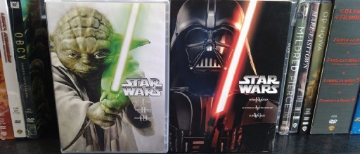 Zdjęcie oferty: Star Wars Gwiezdne wojny 1-6 dvd stan bdb bez rys