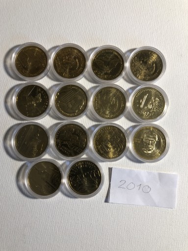 Zdjęcie oferty: 2010 - set 14 szt. 2 zł GN