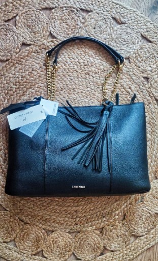 Zdjęcie oferty: Anna Field torebka shopperka duża czarna na ramię