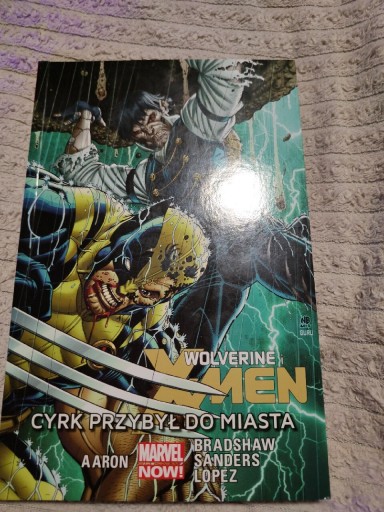 Zdjęcie oferty: X-Men Wolverine Cyrkoniami przybył do miasta 