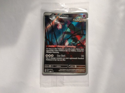 Zdjęcie oferty: Karta Pokemon Flutter Mane SVP 097 Promo Folia