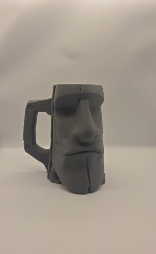 Zdjęcie oferty: Posąg Moai – Uchwyt na Puszkę 0,5 L (Fuzzy Skin)