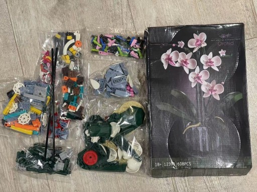 Zdjęcie oferty: Zestaw Klocków Creator Orchidea Storczyk Kwiaty, Idealny Prezent Świąteczny