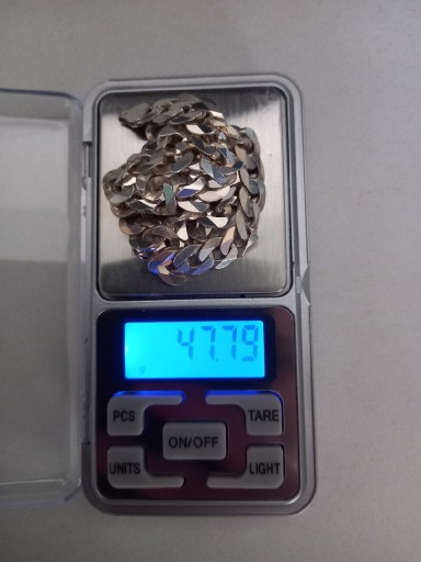 Zdjęcie oferty: ŁAŃCUSZEK SREBRNY MĘSKI 55CM PR.925