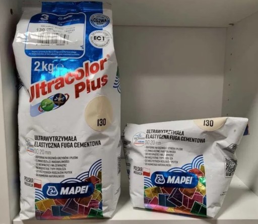 Zdjęcie oferty: Elastyczna FUGA cementowa Mapei 3 kg Jaśmin (130)