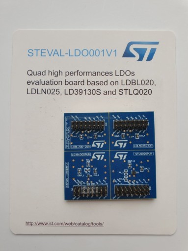Zdjęcie oferty: STM płytka ewaluacyjna LDO STEVAL-LDO001V1