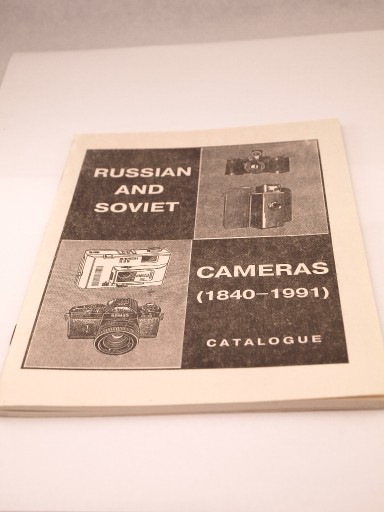 Zdjęcie oferty: RUSSIAN AND SOVIET CAMERAS 1840-1991 katalog