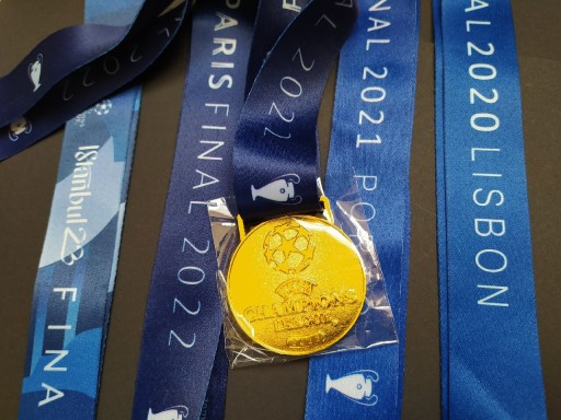 Zdjęcie oferty: Medal za wygranie UEFA Champions League 2022