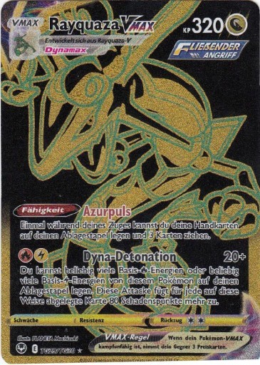 Zdjęcie oferty: Pokemon TG29/TG30 - Rayquaza Vmax - Secret Rare 