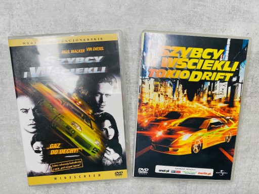 Zdjęcie oferty: FAST & FURIOUS I & II TOKYO DRIFT 2DVD