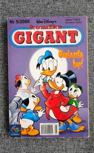 Zdjęcie oferty: komiks GIGANT nr 5/2000, Gwiazdą Być