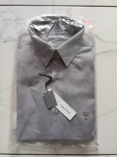 Zdjęcie oferty: Calvin Klein Koszula męska  r. 32/33- smoke