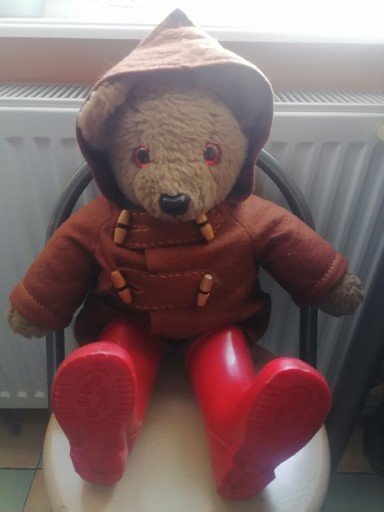 Zdjęcie oferty: Oryginalny Miś Paddington w kaloszach i plaszczyku