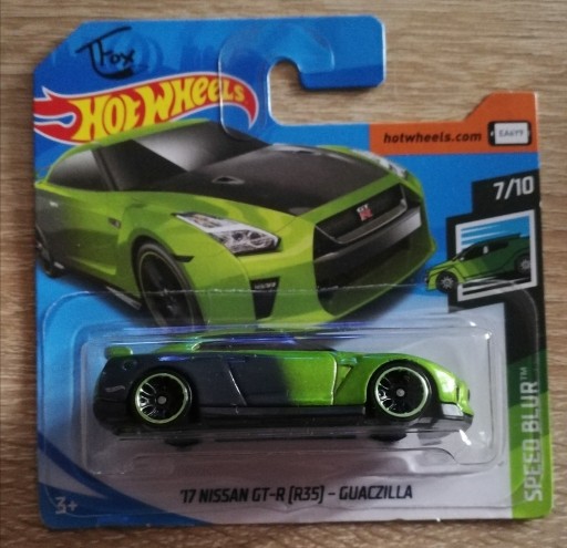 Zdjęcie oferty: Hot Wheels Nissan GT-R R35 GUACZILLA SPEED BLUR