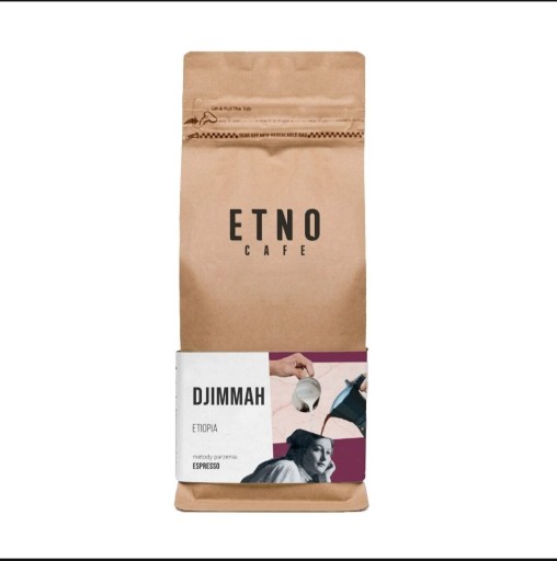 Zdjęcie oferty: Kawa ziarnista Arabica Etno Cafe Djimmah 1000 g