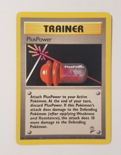Zdjęcie oferty: Karta Pokemon Trainer PlusPower base set 2 ładna