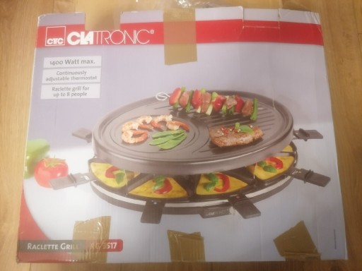 Zdjęcie oferty: Grill elektryczny Clatronic Raclette RG 3517