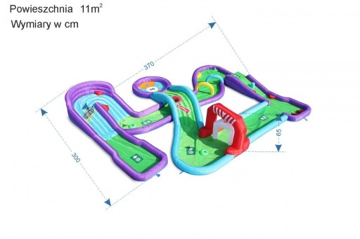 Zdjęcie oferty: dmuchaniec Dmuchany plac zabaw golf 