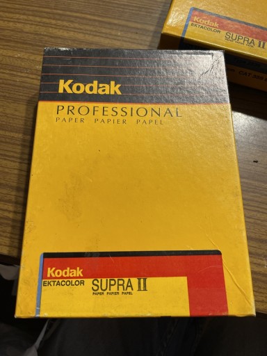 Zdjęcie oferty: Papier fotograficzny Kodak Supra 2