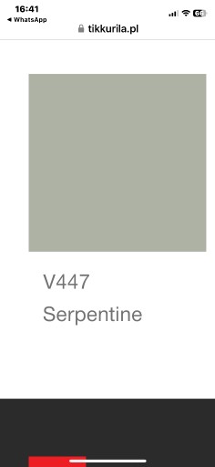 Zdjęcie oferty: Tikkurila farba do wnętrz V447 Serpentine