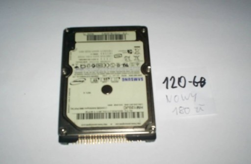 Zdjęcie oferty: Dysk twardy 120 gb PATA (IDE/ATA) 2,5" jak nowy