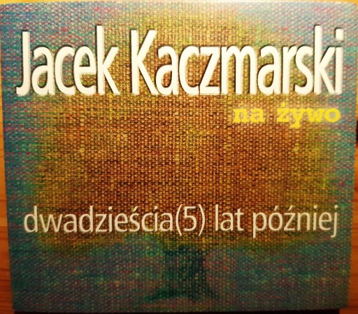 Zdjęcie oferty: Jacek Kaczmarski na żywo - Dwadzieścia (5) lat