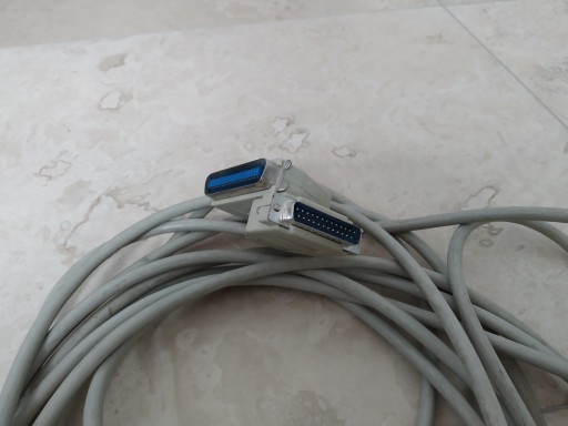 Zdjęcie oferty: Kabel przewód LPT do drukarki długi 9 metrów