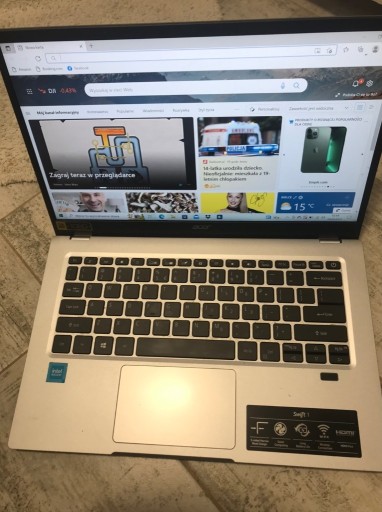 Zdjęcie oferty: Laptop acer swift 1