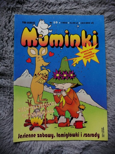 Zdjęcie oferty: IDEALNY komiks MUMINKI Tm-Semic 10/1995 10/95 