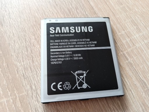 Zdjęcie oferty: Samsung J3 2016 2600mAh zmierzona 2429mAh Oryginał