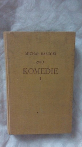 Zdjęcie oferty: Komedie 1 M.Bałucki 1956 