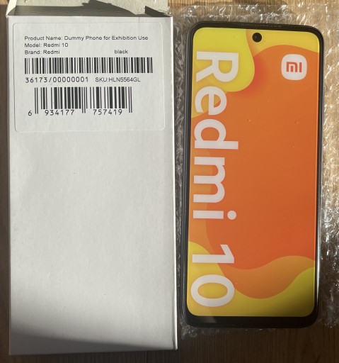 Zdjęcie oferty: Atrapa Xiaomi Redmi 10 nowa czarna