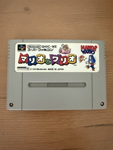 Zdjęcie oferty: Mario & Wario Super Famicom SFC snes