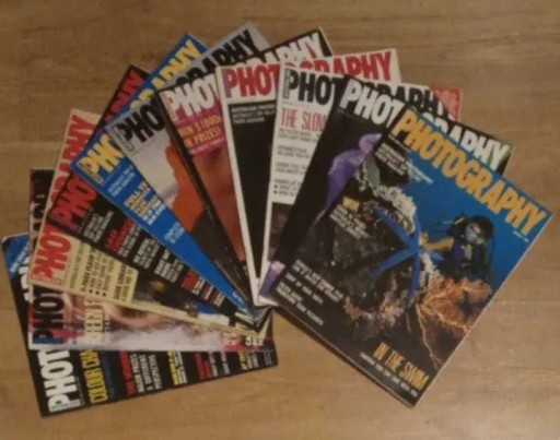 Zdjęcie oferty: 11 archiwalnych numerów Australian Photography z 1990 roku