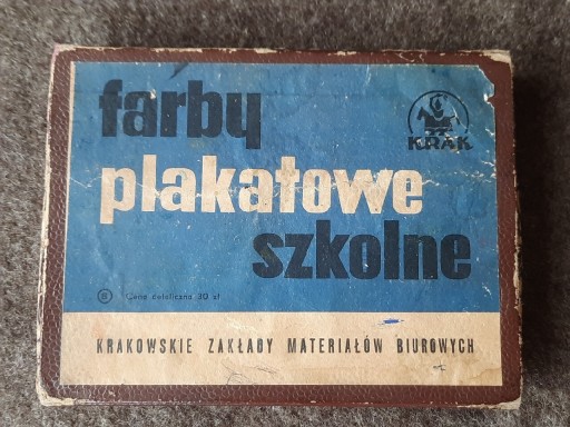 Zdjęcie oferty: Farby plakatowe, PRL 