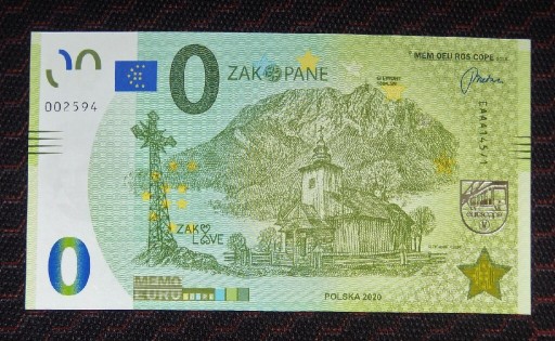 Zdjęcie oferty: 0 Euro - Zakopane, stan UNC