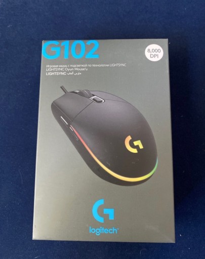 Zdjęcie oferty: Myszka gamingowa Logitech G102 Lightsync