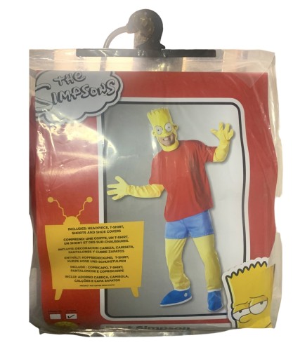 Zdjęcie oferty: Bart Simpson - kostium dla dorosłych 183cm 